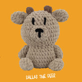 Knitty Critters - Softie - Dallas Deer | DIY Amigurumi Crochet Kit