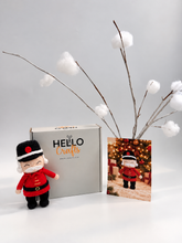 Hello Artisan Box Christmas Adorables - Captain Nutmeg | DIY Crochet Amigurumi Kit