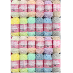 BUNDLE DEAL 2 BOXES Hello Baby Love 12 Ball Yarn Pack - PASTEL