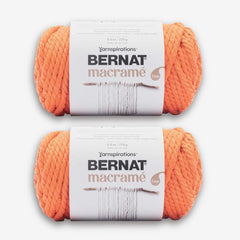 2 Ball Pack Bernat Macrame Super Chunky Yarn 250g