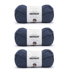 Pack of 3 Bernat Softee Cotton DK Yarn 120g