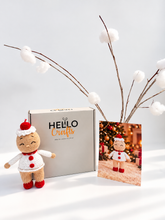 Hello Artisan Box Christmas Adorables - Cherry Sweet | DIY Crochet Amigurumi Kit