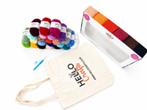 Hello Easy Gift Box | 24 x 25g Hello Easy Yarn Set