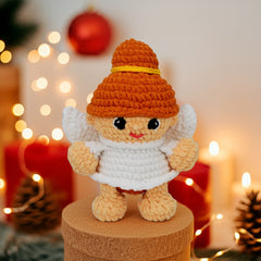 Knitty Critters - Make Christmas - Angel Anch | DIY Amigurumi Crochet Kit