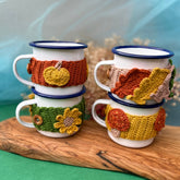 Autumn Mug Cozies | PDF Crochet Pattern Download