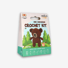 Knitty Critters - Mini Amigurumi - Barney | DIY Crochet Kit