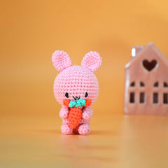 Knitty Critters - Adorables - Beatrice The Bunny | DIY Amigurumi Crochet Kit