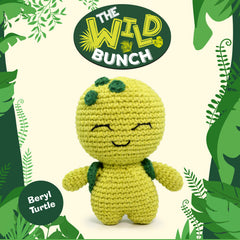 Knitty Critters - The Wild Bunch - Beryl Turtle | DIY Amigurumi Crochet Kit