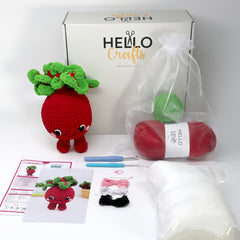 Hello Artisan Box - Billy Beetroot - Crochet kit gift box