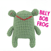 Knitty Critters - Pouch Pals I Billy Bob Frog | DIY Amigurumi Crochet Kit