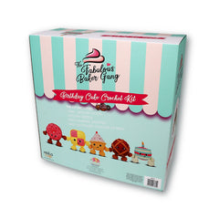 Knitty Critters - Fabulous Baker Gang - Birthday Cake | DIY Amigurumi Crochet Kit