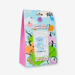 Knitty Critters - Happyween - Blue Voodoo Bear | DIY Amigurumi Crochet Kit