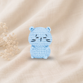Knitty Critters - Pouch Pals V - Cammy Cat | DIY Amigurumi Crochet Kit