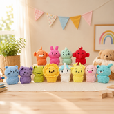 Knitty Critters - Pouch Pals V BUNDLE | DIY Amigurumi Crochet Kits