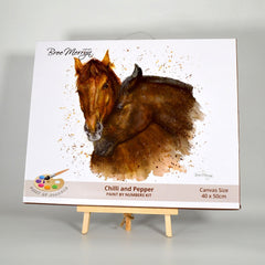 Bree Merryn Paint By Numbers 40cm x 50cm - Chilli & Pepper