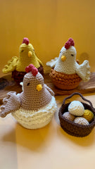 Knitty Critters - Easter - Easter Hens | DIY Amigurumi Crochet Kit