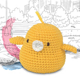 Knitty Critters - Pouch Pals I Colin The Chick | DIY Amigurumi Crochet Kit