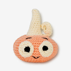 Knitty Critters - Happyween - Coral Pumpkin | DIY Amigurumi Crochet Kit