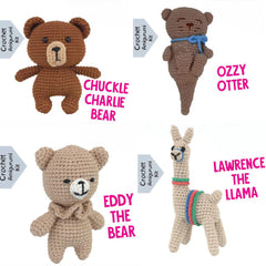 Pouch Pals Crochet Kit – Cozy Creatures Bundle