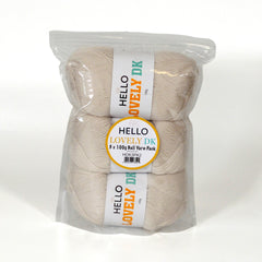 Hello Lovely DK Yarn Pack – 3 x 100g (Cream)