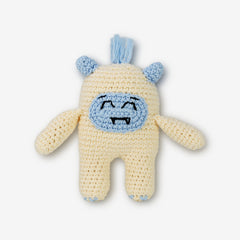 Knitty Critters - Happyween - Cream Monster | DIY Amigurumi Crochet Kit