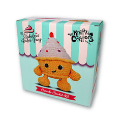 Knitty Critters - Fabulous Baker Gang - Cupcake | DIY Amigurumi Crochet Kit