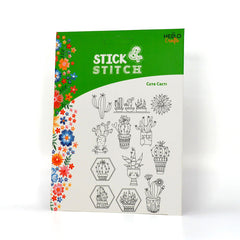 Stick & Stitch - Cute Cacti Embroidery Templates