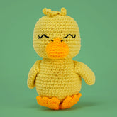 Knitty Critters - Pouch Pals | Danny Duckling | DIY Amigurumi Crochet Kit