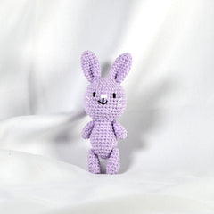 Knitty Critters - Pouch Pals I Rachael Rabbit | DIY Amigurumi Crochet Kit