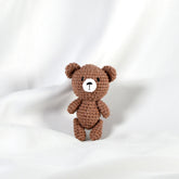 Knitty Critters - Pouch Pals I Jack Teddy | DIY Amigurumi Crochet Kit