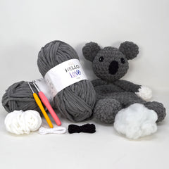 Stan Can - Snuggle Buddies - Kenny Koala | DIY Amigurumi Crochet Kit