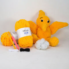 Stan Can - Dinosaur - Terry Pterodactyl | DIY Amigurumi Crochet Kit