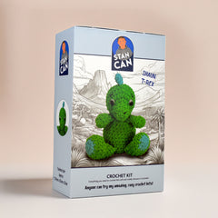 Stan Can - Dinosaur - Shaun T-Rex | DIY Amigurumi Crochet Kit