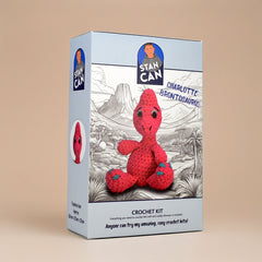 Stan Can - Dinosaur - Charlotte Brontosaurus | DIY Amigurumi Crochet Kit