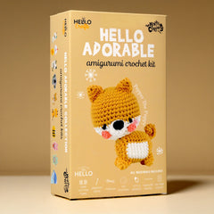 Knitty Critters - Adorables - Pepper The Puppy | DIY Amigurumi Crochet Kit