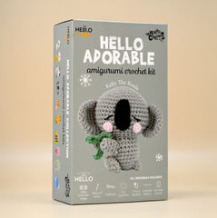 Knitty Critters - Adorables - Kelly The Koala | DIY Amigurumi Crochet Kit