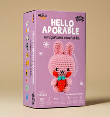 Knitty Critters - Adorables - Beatrice The Bunny | DIY Amigurumi Crochet Kit