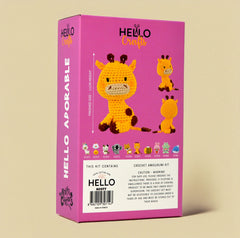 Knitty Critters - Adorables - Gracie The Giraffe | DIY Amigurumi Crochet Kit