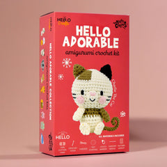 Knitty Critters - Adorables - Charlie The Cat | DIY Amigurumi Crochet Kit