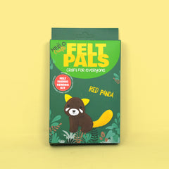 Felt Sewing Kit - Create Your Own Red Panda Felt Pal | Fun and Creative Craft for Kids & Beginners