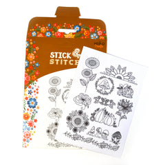Stick & Stitch - Autumn Forest Embroidery Templates