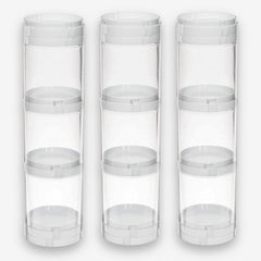 Pack of 3 x Deflecto Stackable Tape Tower Organisers