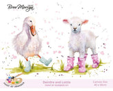 Bree Merryn Paint By Numbers 40cm x 50cm - Deidre & Lottie