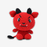 Knitty Critters - Creepy Capers - Demon Dave | DIY Amigurumi Crochet Kit