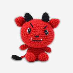 Knitty Critters - Creepy Capers - Demon Dave | DIY Amigurumi Crochet Kit