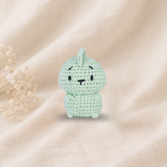 Knitty Critters - Pouch Pals V - Dexter Dinosaur | DIY Amigurumi Crochet Kit