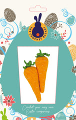 Knitty Critters - Easter - Carrots Yellow | DIY Amigurumi Crochet Kit