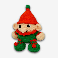 Knitty Critters - Make Christmas - Elfred | DIY Amigurumi Crochet Kit