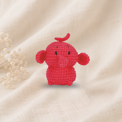 Knitty Critters - Pouch Pals V - Ellie Elephant | DIY Amigurumi Crochet Kit