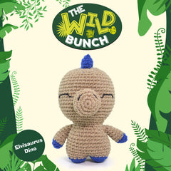 Knitty Critters - The Wild Bunch - Elvisaurus Dino | DIY Amigurumi Crochet Kit
